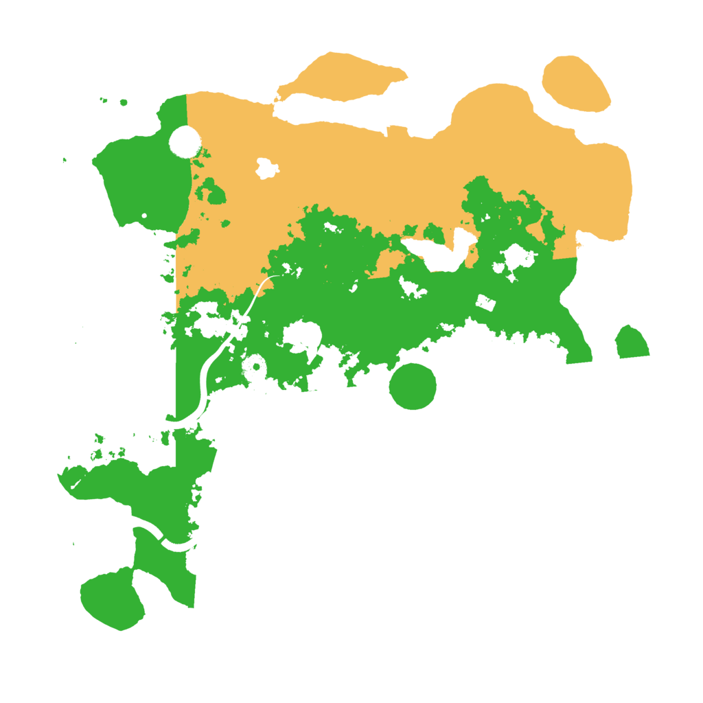 Biome Rust Map: Procedural Map, Size: 4000, Seed: 787358542