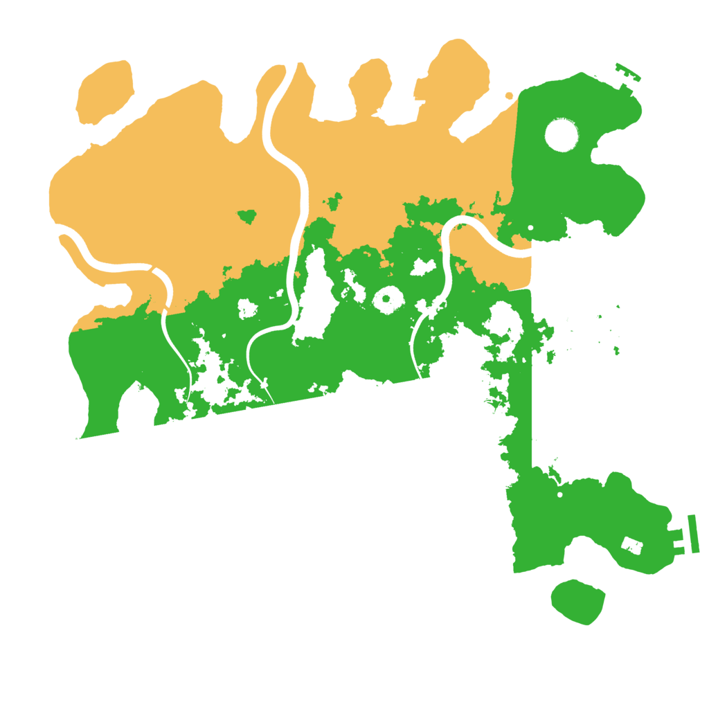 Biome Rust Map: Procedural Map, Size: 3750, Seed: 229766