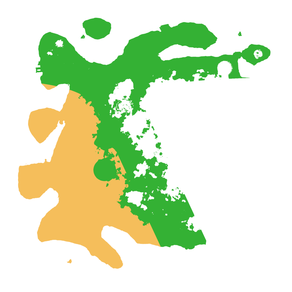 Biome Rust Map: Procedural Map, Size: 3500, Seed: 1554281292