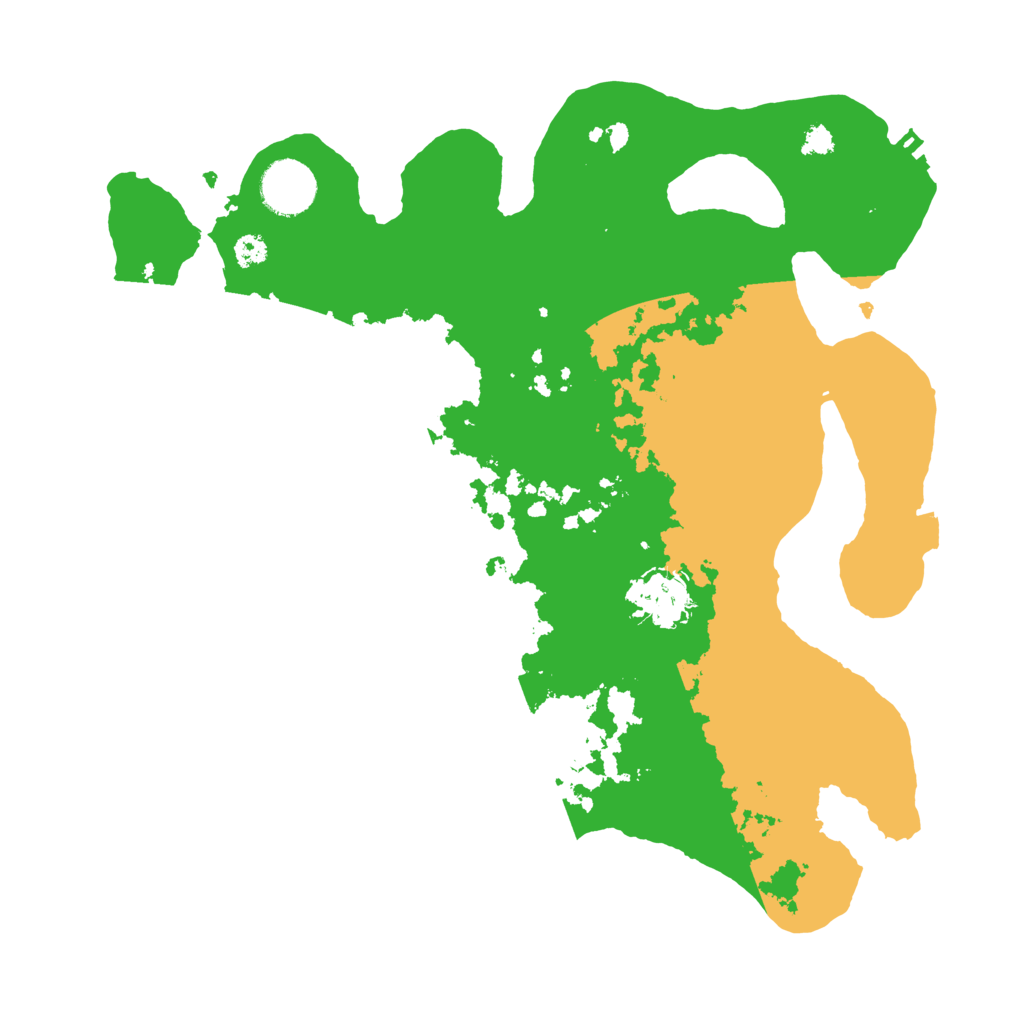 Biome Rust Map: Procedural Map, Size: 3250, Seed: 1011301227