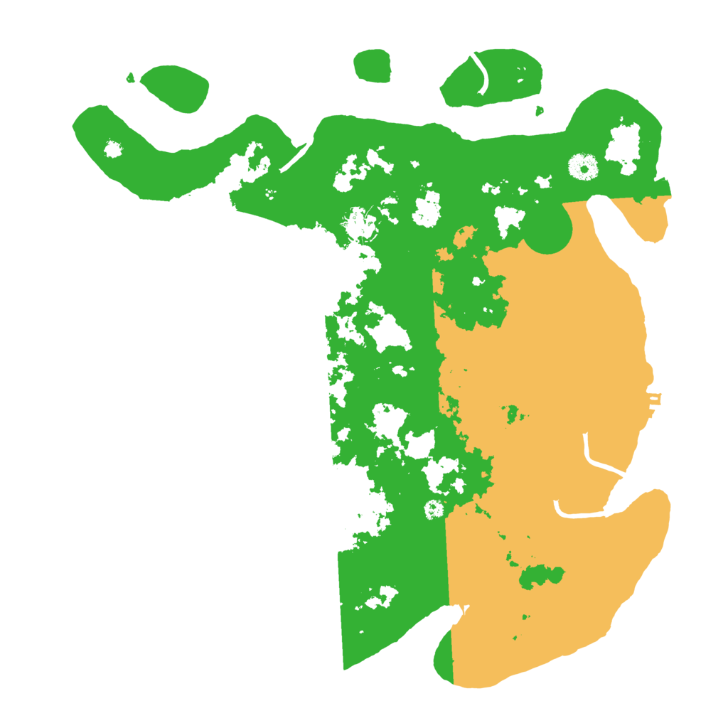 Biome Rust Map: Procedural Map, Size: 3800, Seed: 12733101