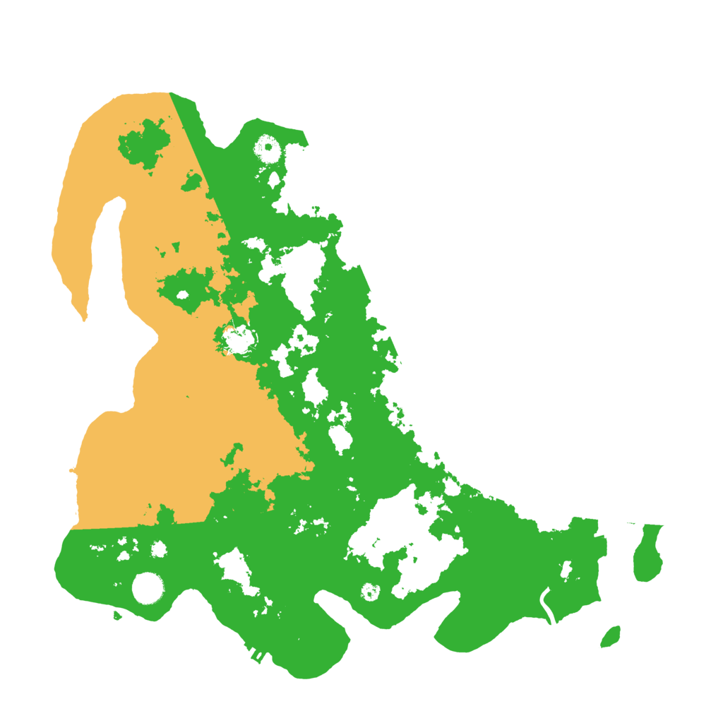 Biome Rust Map: Procedural Map, Size: 4000, Seed: 1987229306