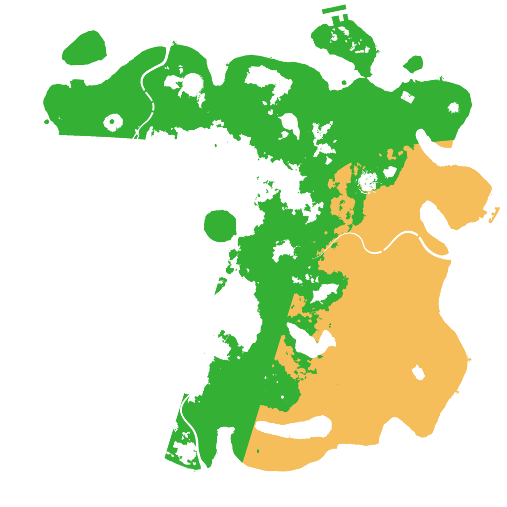 Biome Rust Map: Procedural Map, Size: 4250, Seed: 137069413