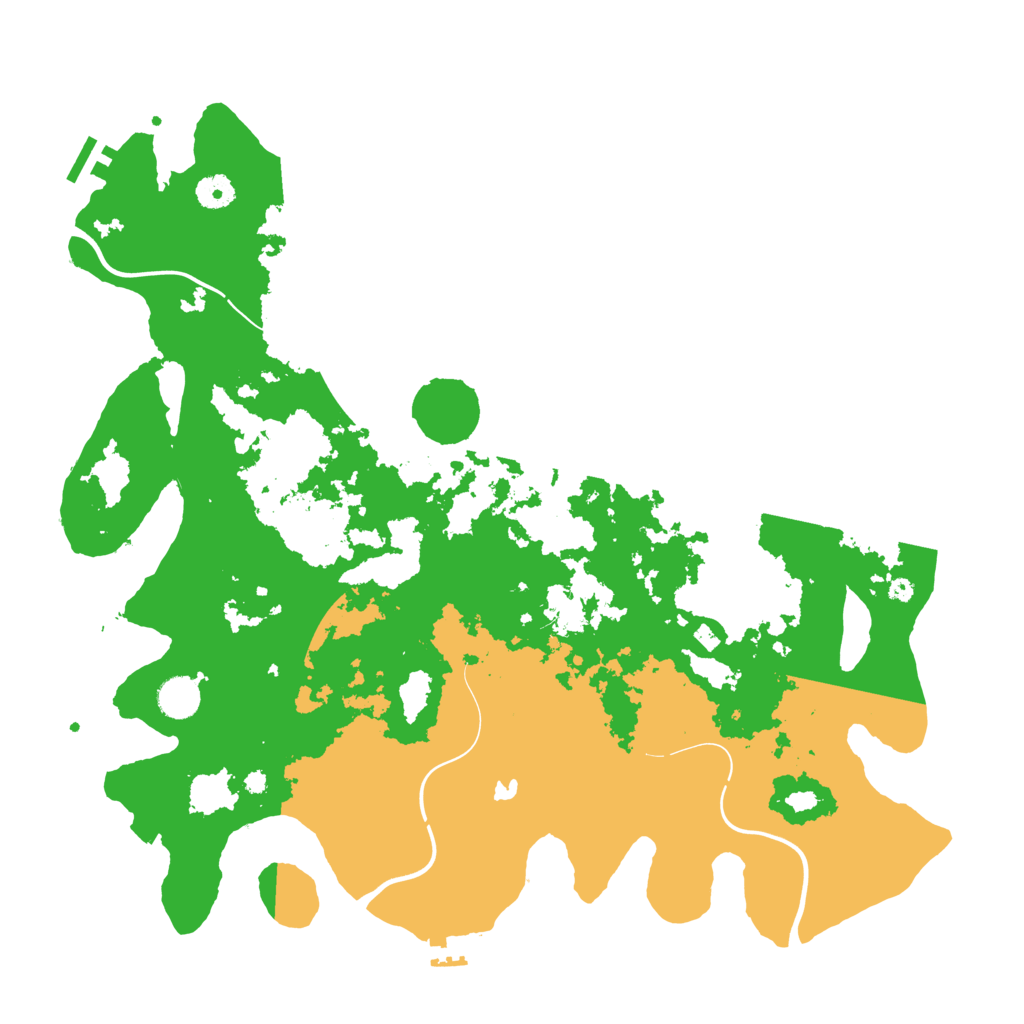 Biome Rust Map: Procedural Map, Size: 4250, Seed: 351921594