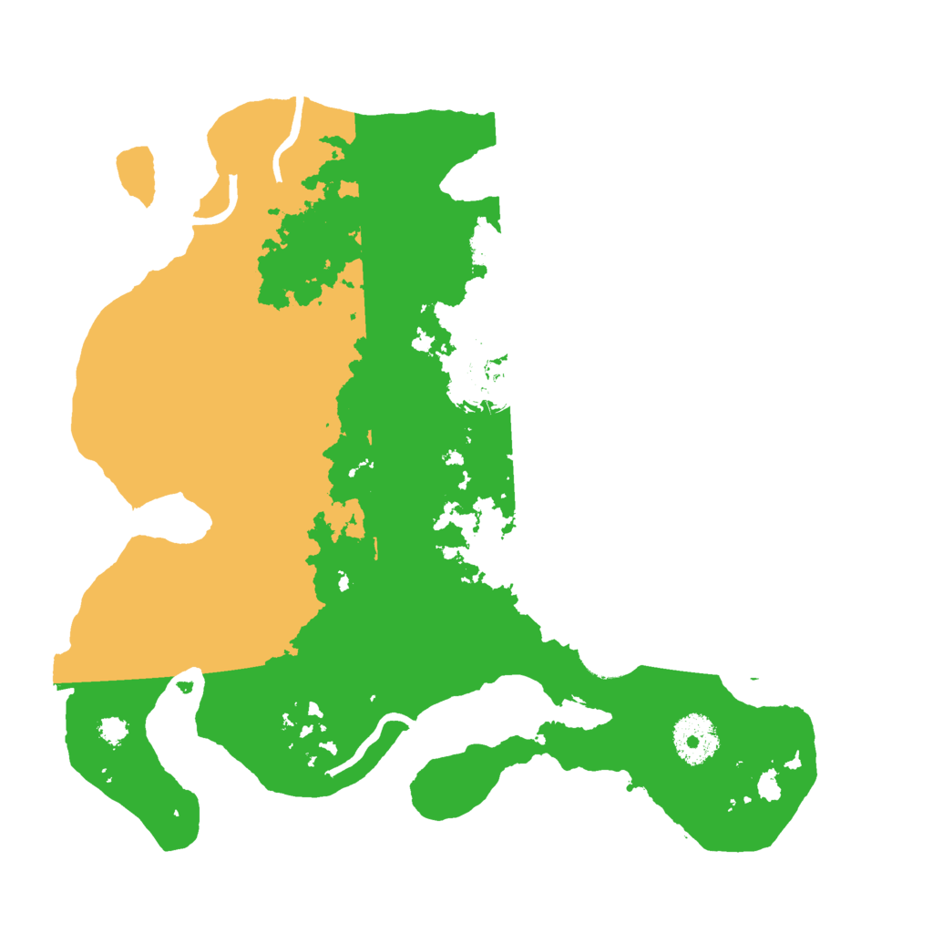 Biome Rust Map: Procedural Map, Size: 3000, Seed: 1322046222