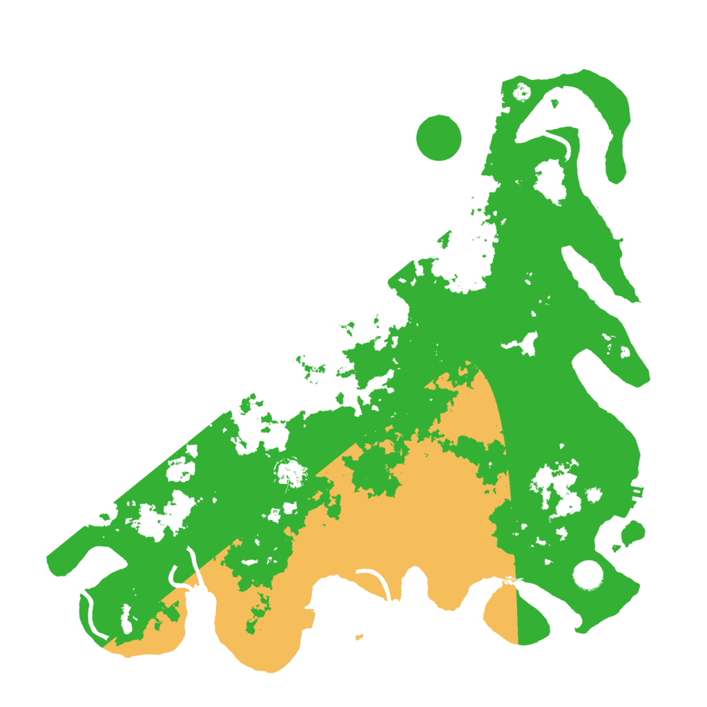 Biome Rust Map: Procedural Map, Size: 4200, Seed: 1053384937