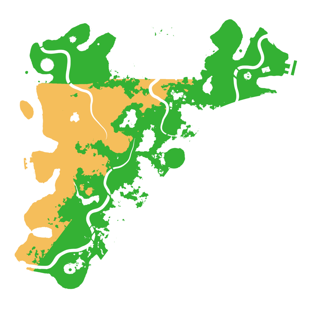 Biome Rust Map: Procedural Map, Size: 4250, Seed: 71246