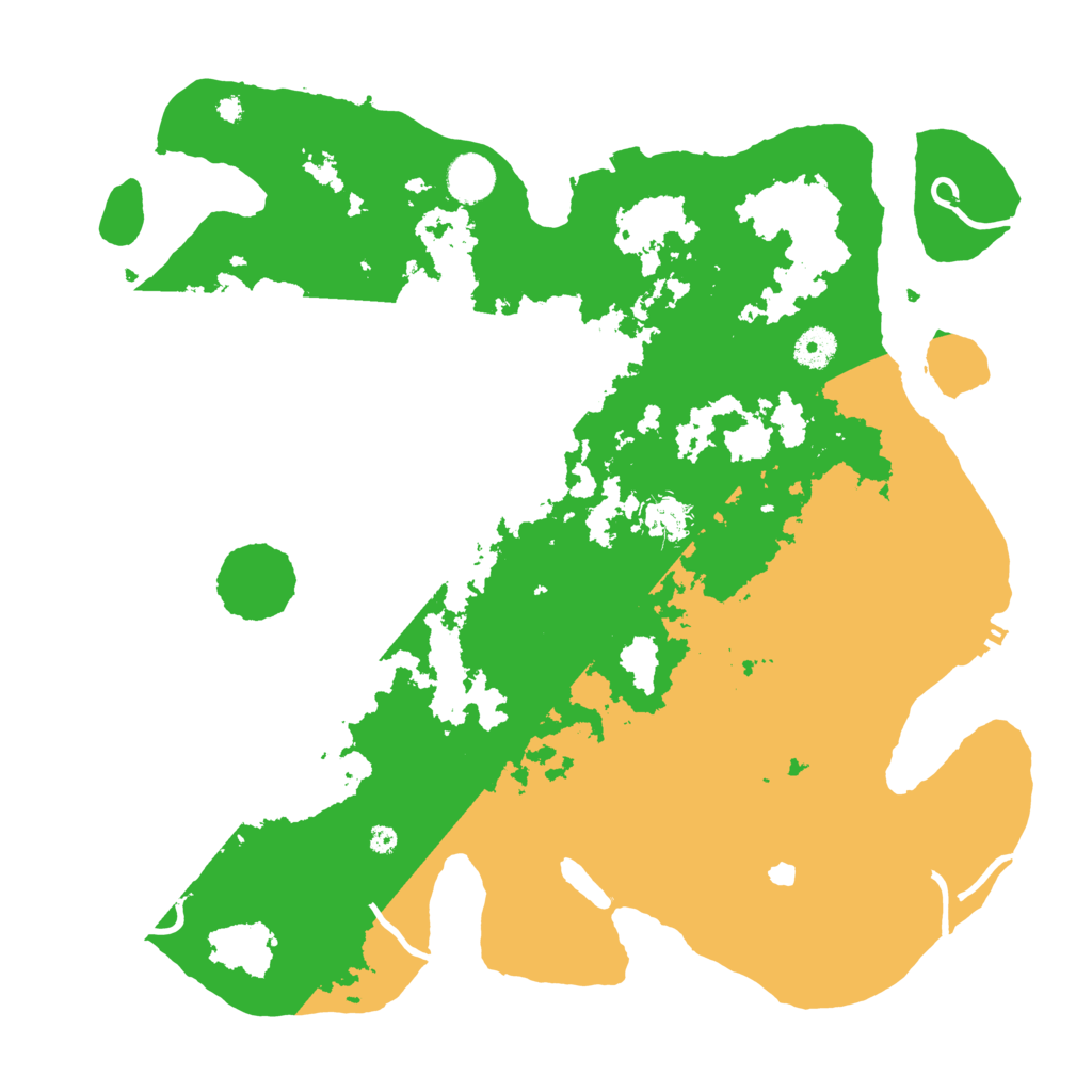 Biome Rust Map: Procedural Map, Size: 4000, Seed: 18135125