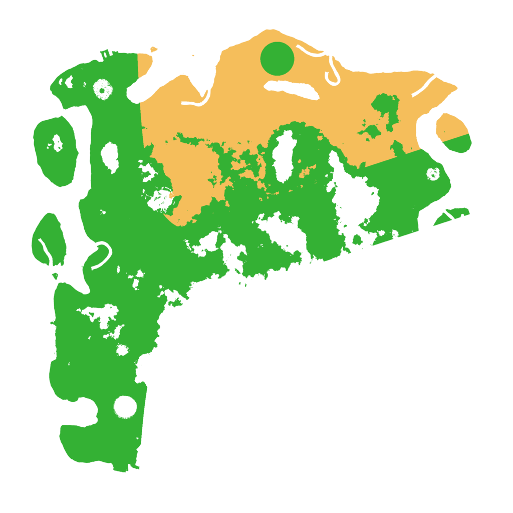 Biome Rust Map: Procedural Map, Size: 4000, Seed: 1132890412