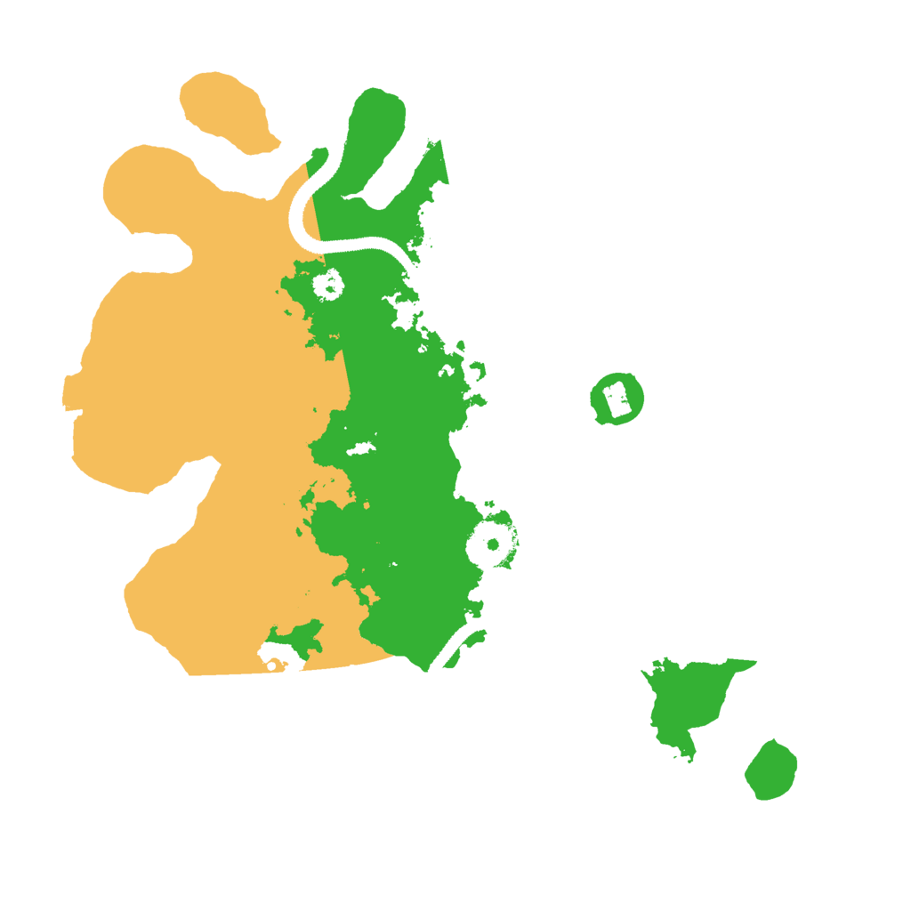 Biome Rust Map: Procedural Map, Size: 3000, Seed: 1687884700