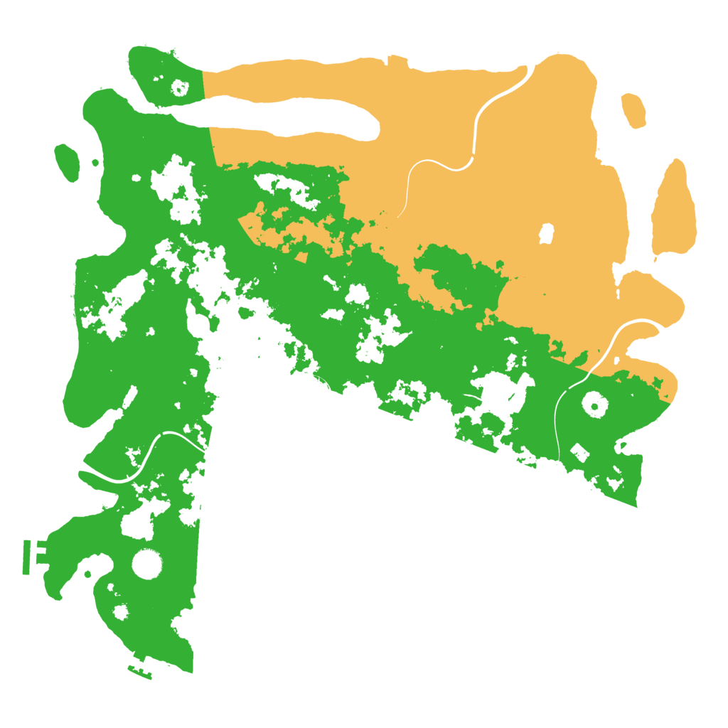 Biome Rust Map: Procedural Map, Size: 4250, Seed: 28699358