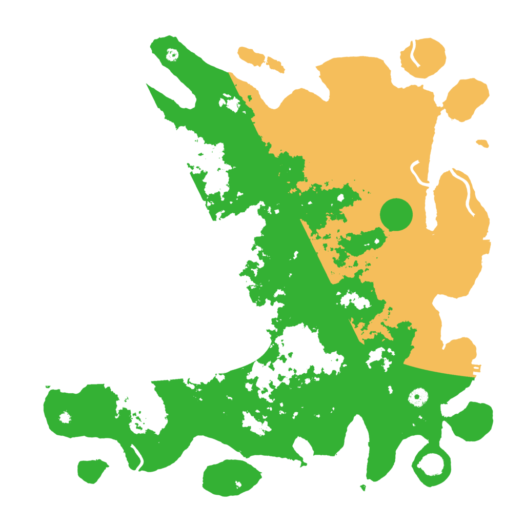 Biome Rust Map: Procedural Map, Size: 4250, Seed: 504681