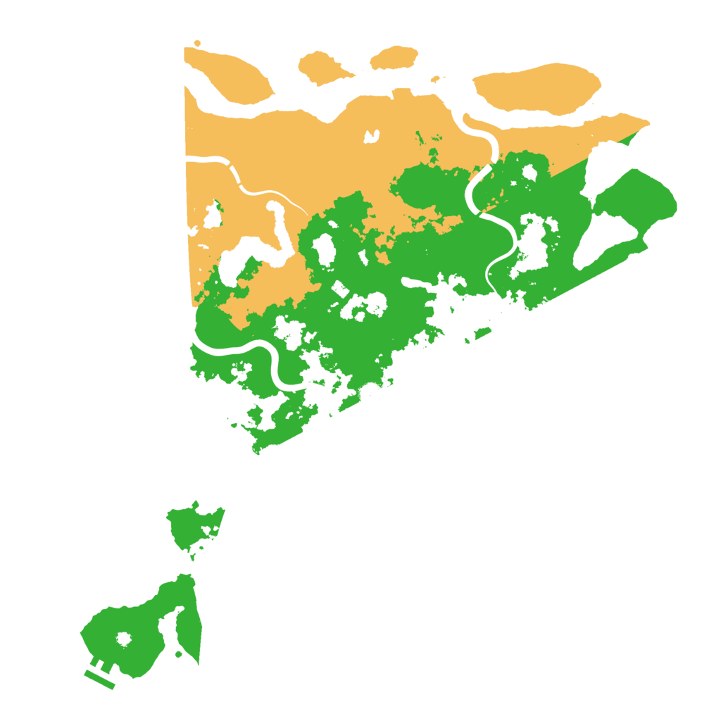 Biome Rust Map: Procedural Map, Size: 4500, Seed: 1904218934