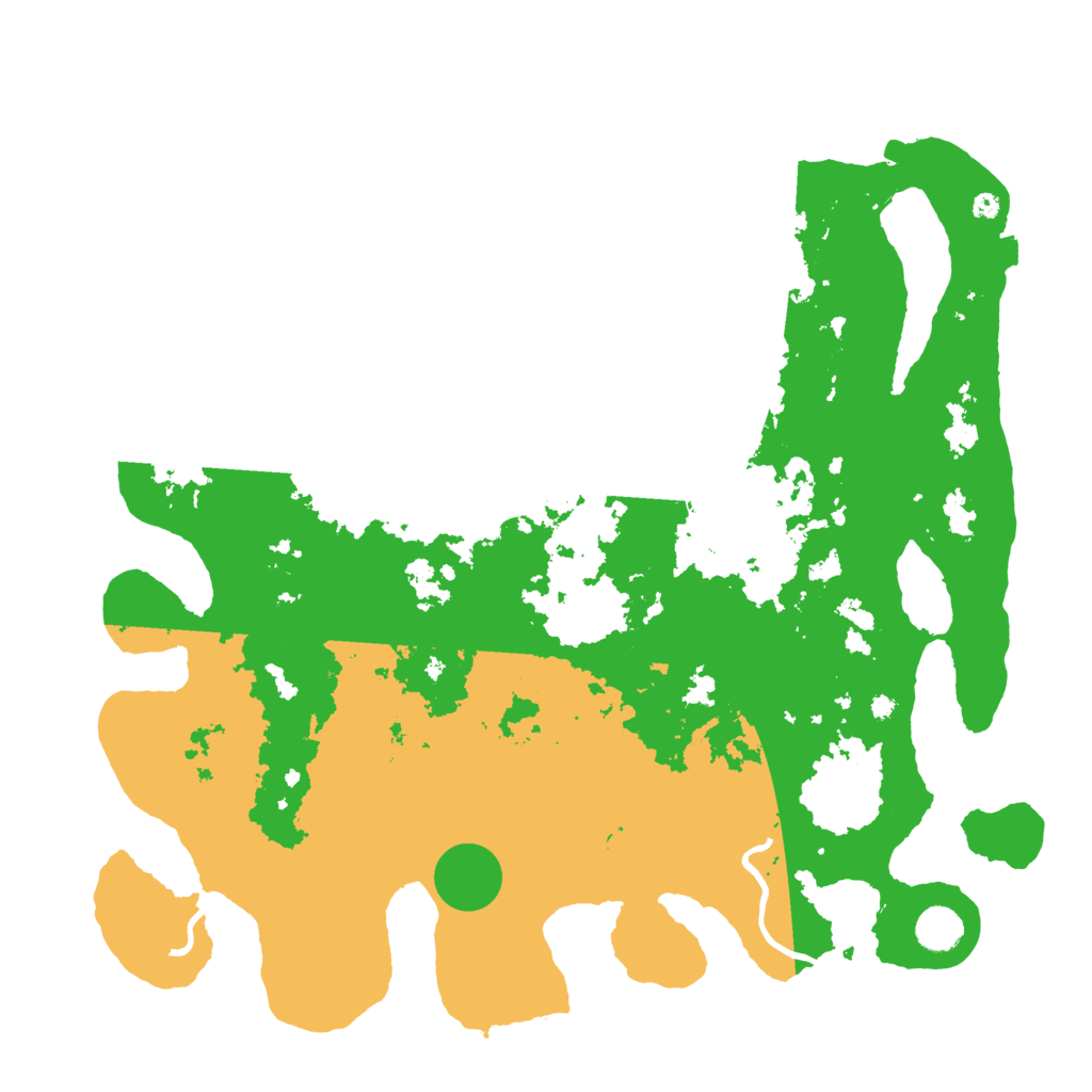 Biome Rust Map: Procedural Map, Size: 4250, Seed: 320784260