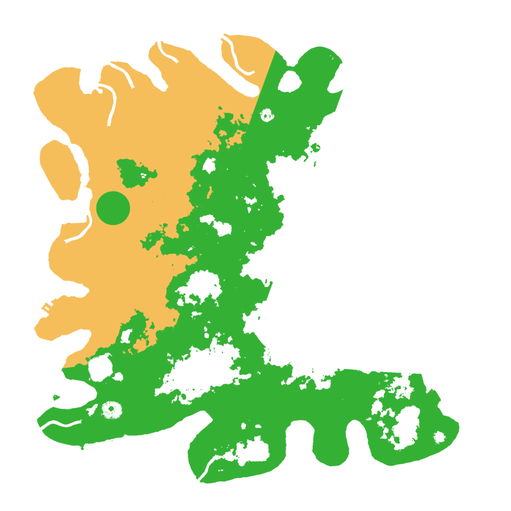 Biome Rust Map: Procedural Map, Size: 4000, Seed: 2001872461