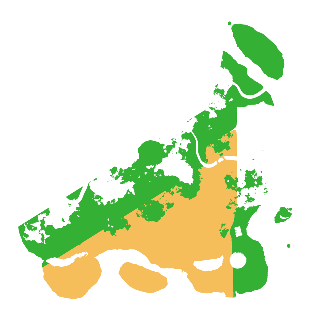 Biome Rust Map: Procedural Map, Size: 3500, Seed: 2117108058