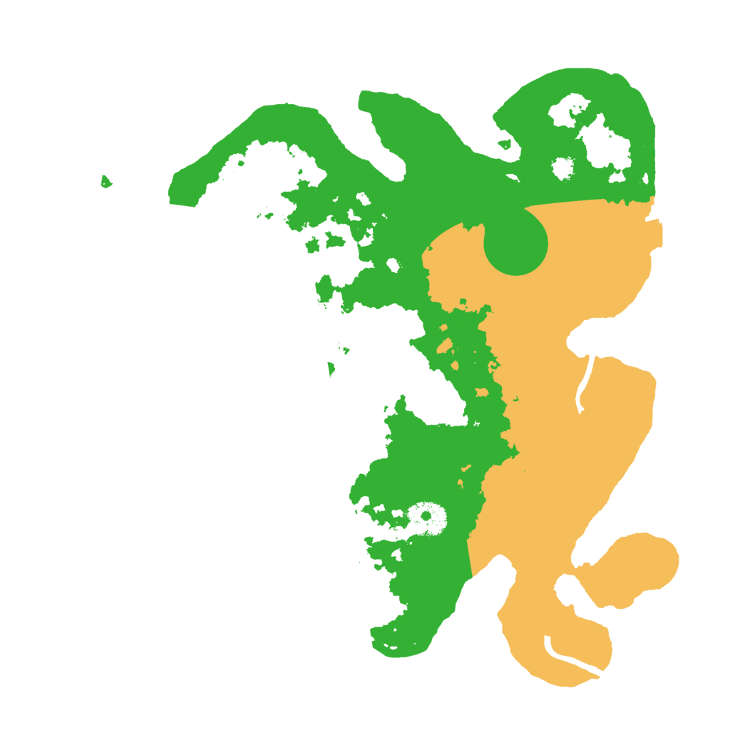 Biome Rust Map: Procedural Map, Size: 3000, Seed: 1239462952