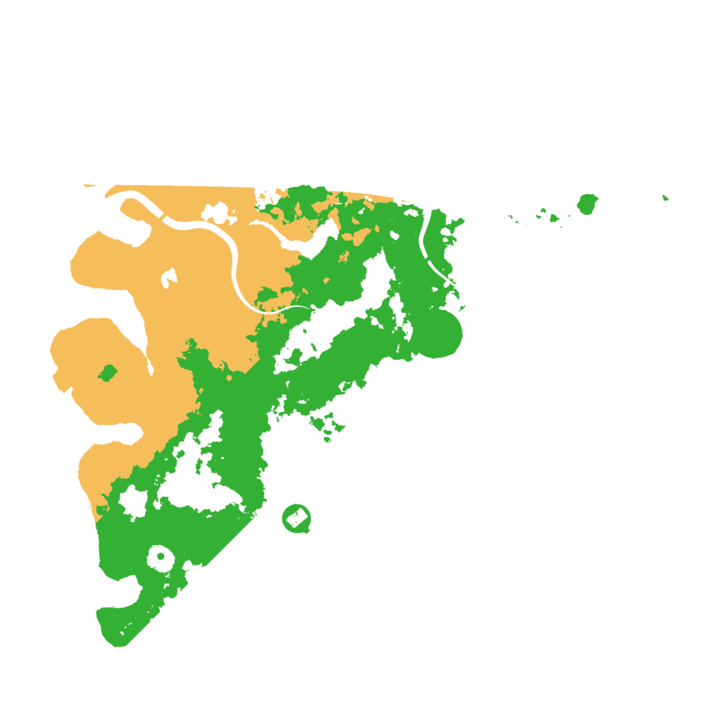 Biome Rust Map: Procedural Map, Size: 4000, Seed: 572719868
