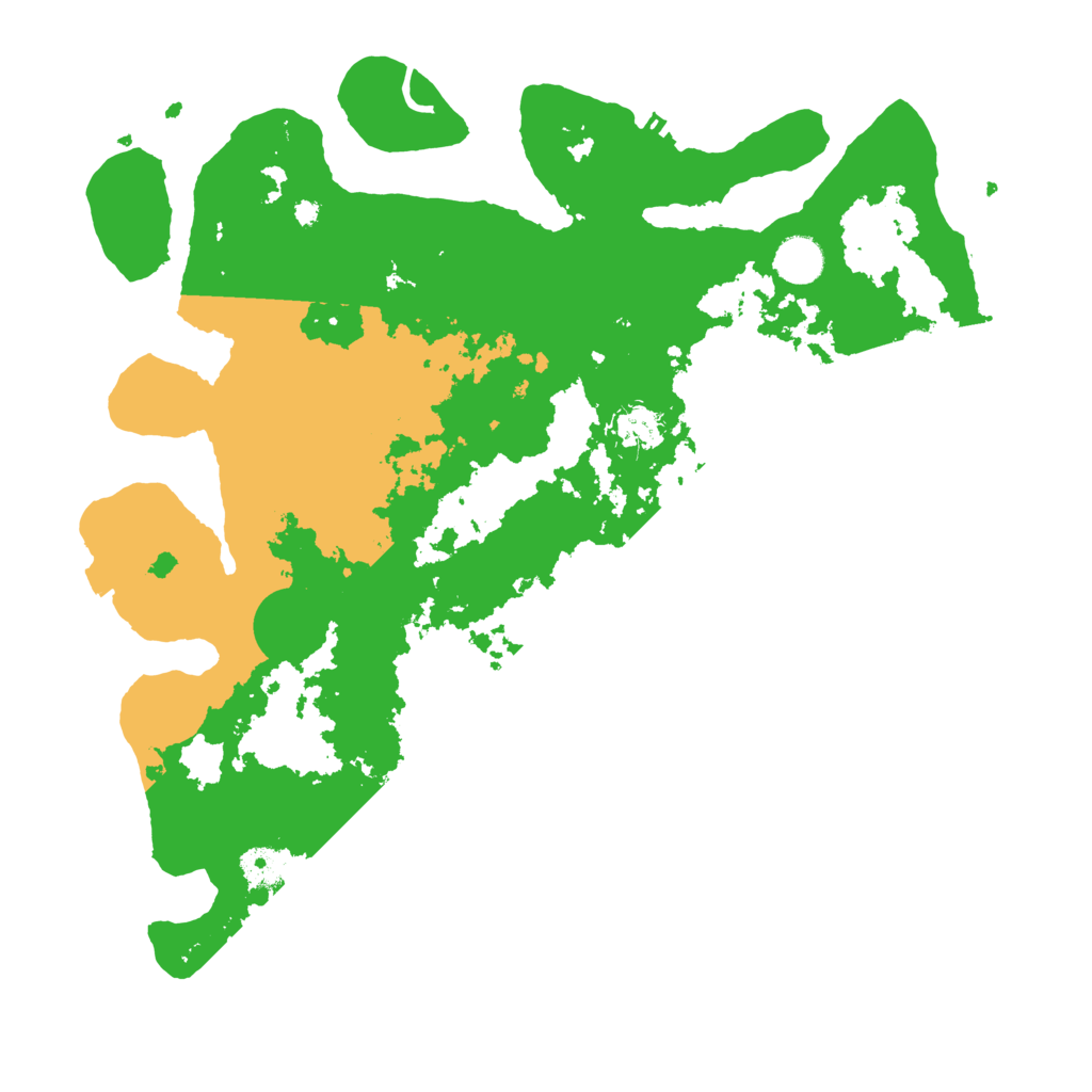 Biome Rust Map: Procedural Map, Size: 4000, Seed: 572719868