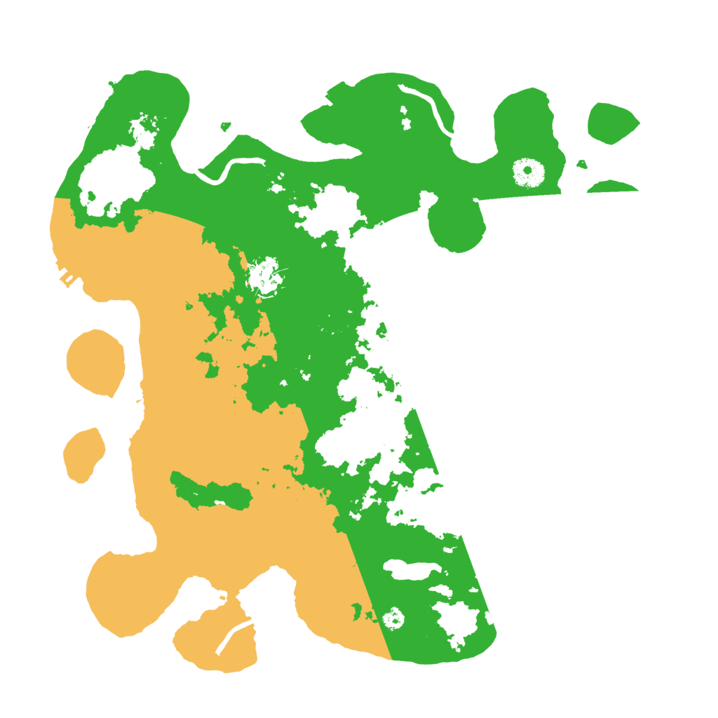 Biome Rust Map: Procedural Map, Size: 3500, Seed: 1936309177