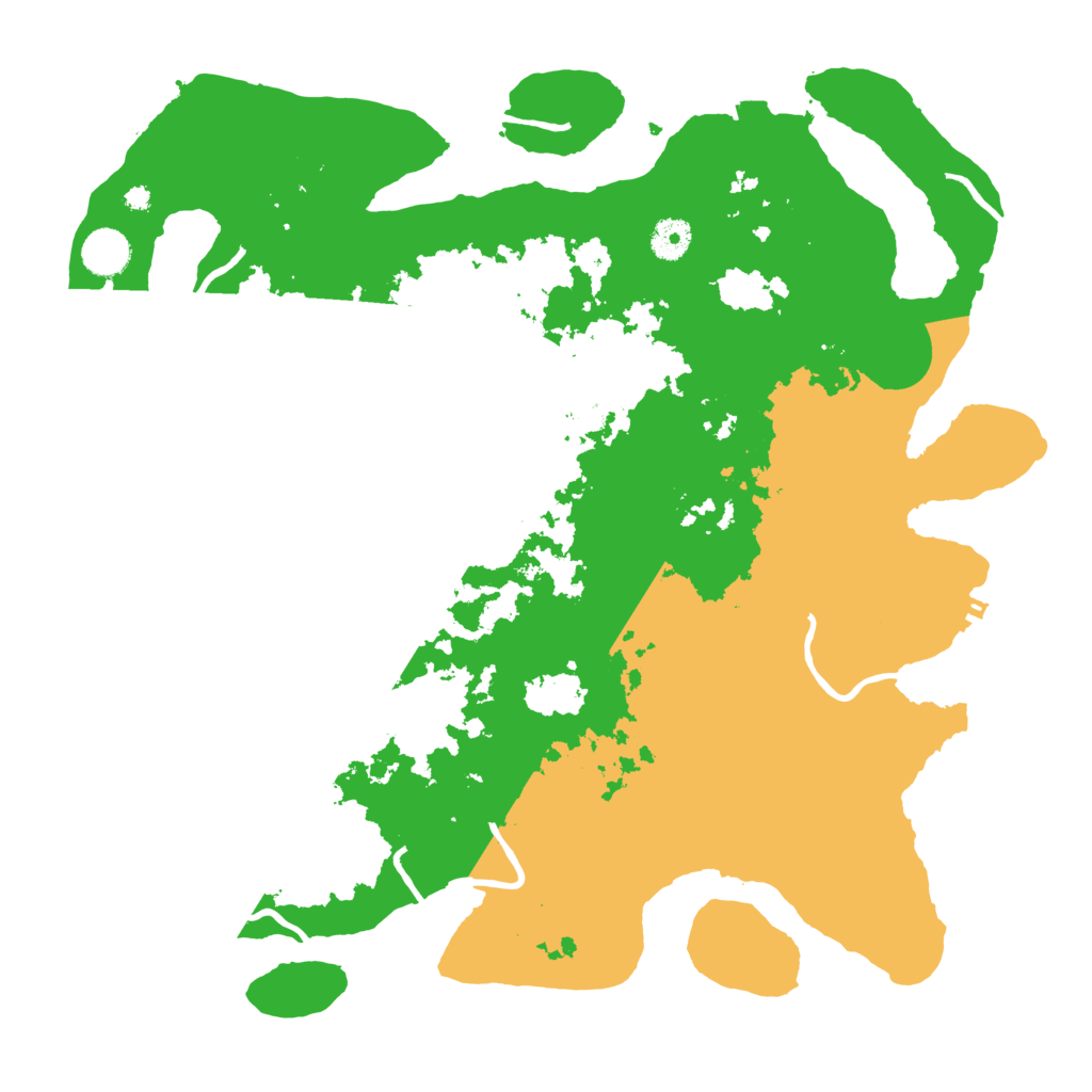 Biome Rust Map: Procedural Map, Size: 4000, Seed: 804839933