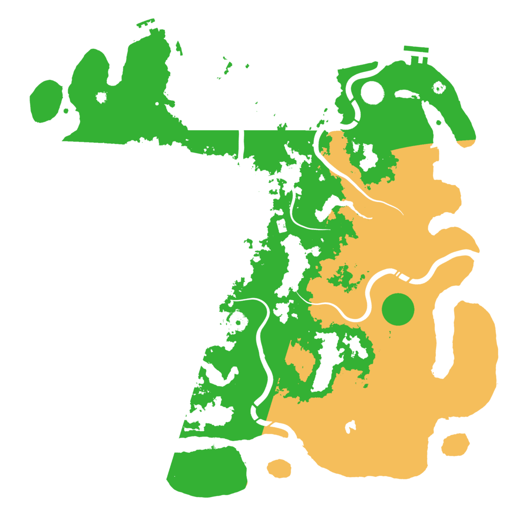 Biome Rust Map: Procedural Map, Size: 4250, Seed: 481596351