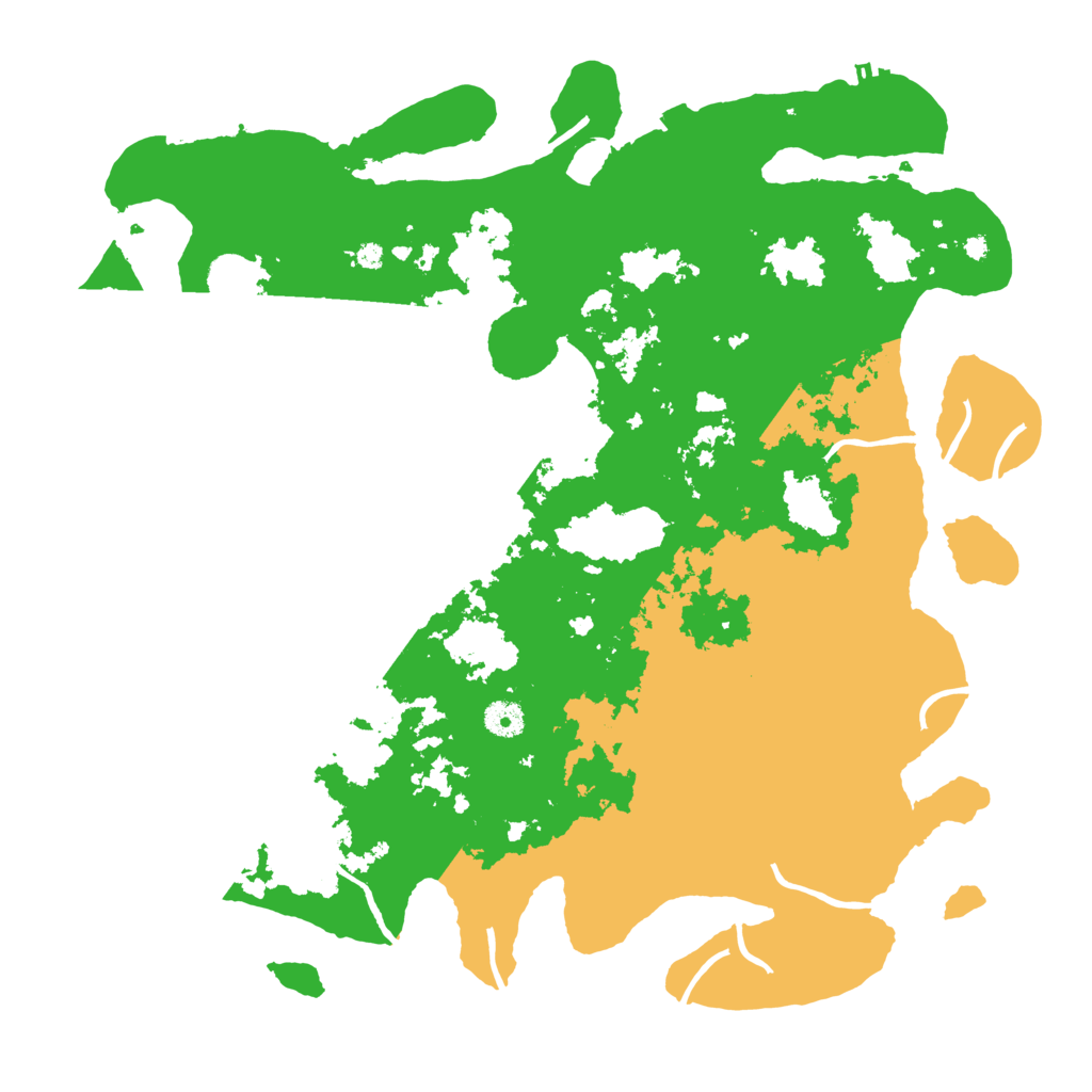 Biome Rust Map: Procedural Map, Size: 4250, Seed: 54325