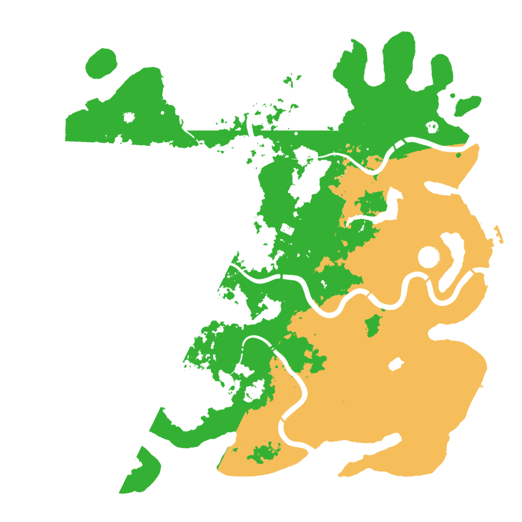 Biome Rust Map: Procedural Map, Size: 4250, Seed: 611615505