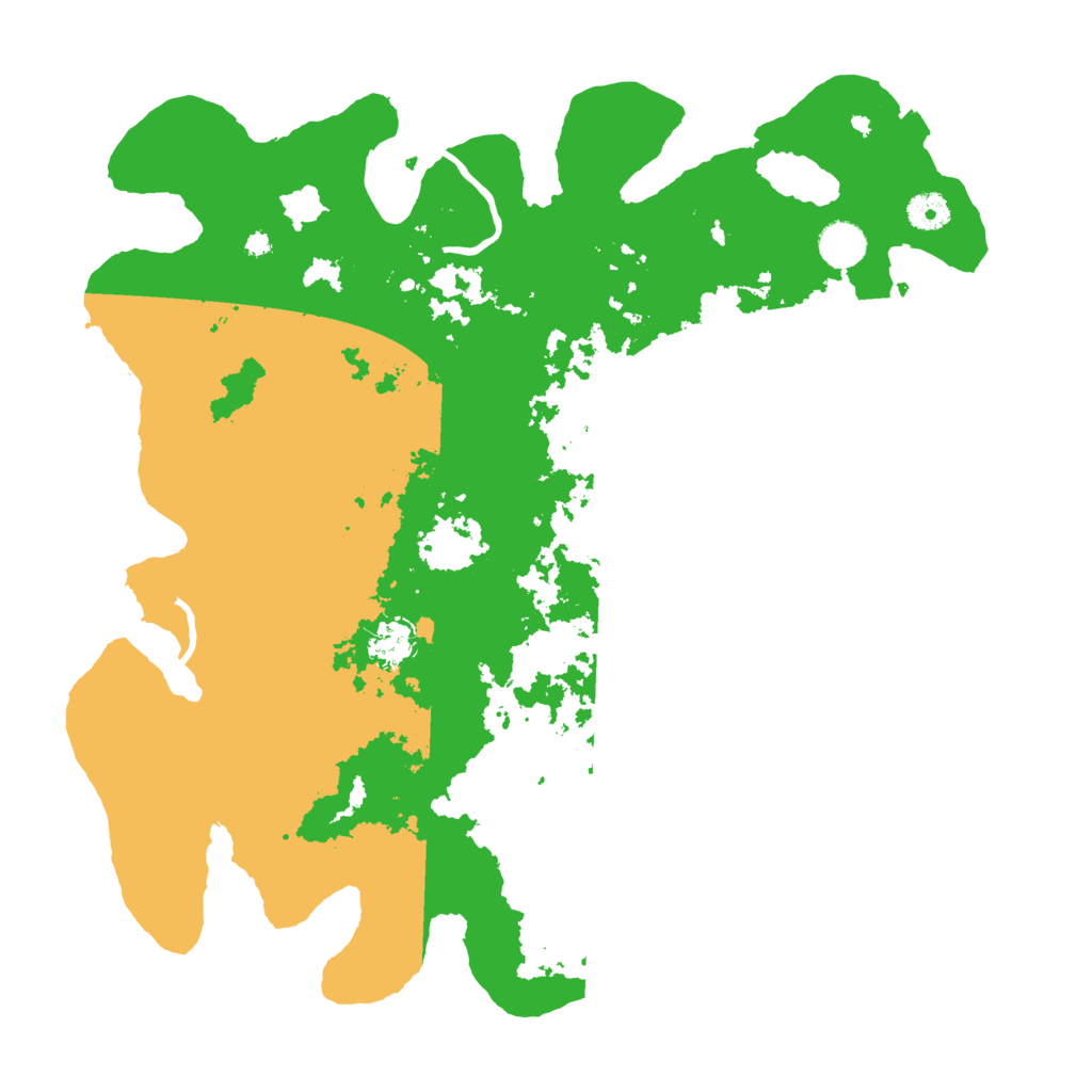 Biome Rust Map: Procedural Map, Size: 4098, Seed: 990989152