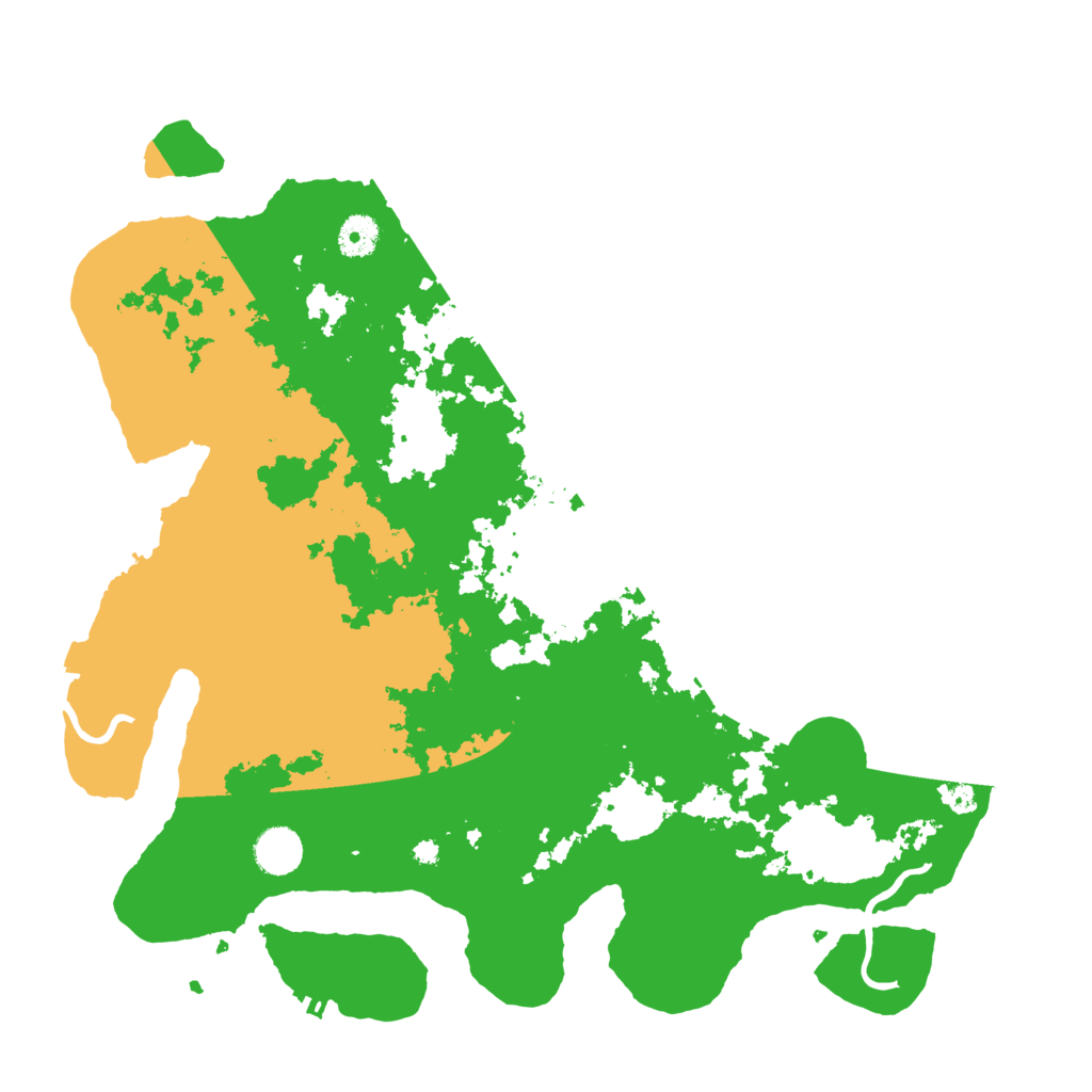 Biome Rust Map: Procedural Map, Size: 4000, Seed: 84902810