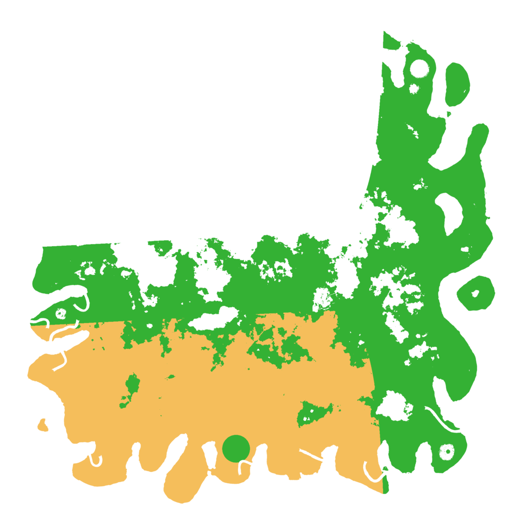 Biome Rust Map: Procedural Map, Size: 5000, Seed: 66706