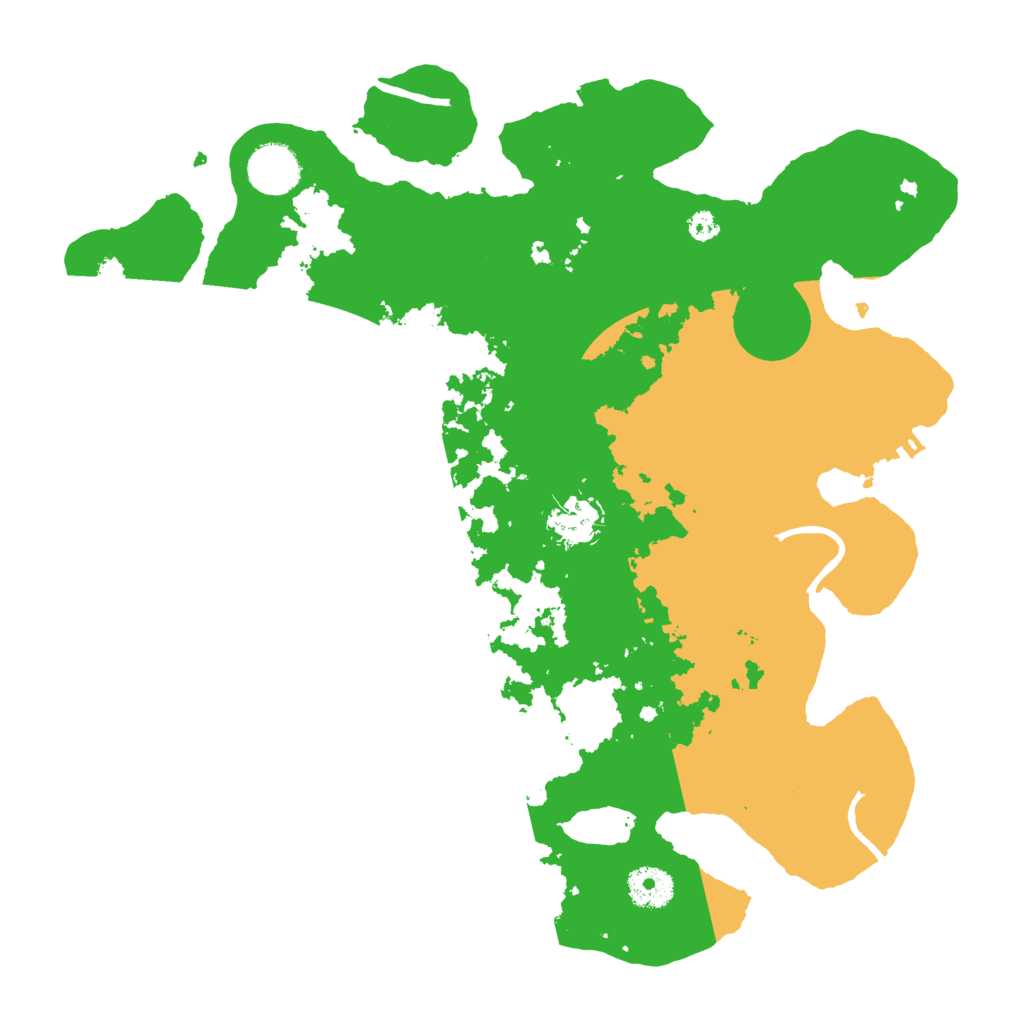 Biome Rust Map: Procedural Map, Size: 3500, Seed: 982342152