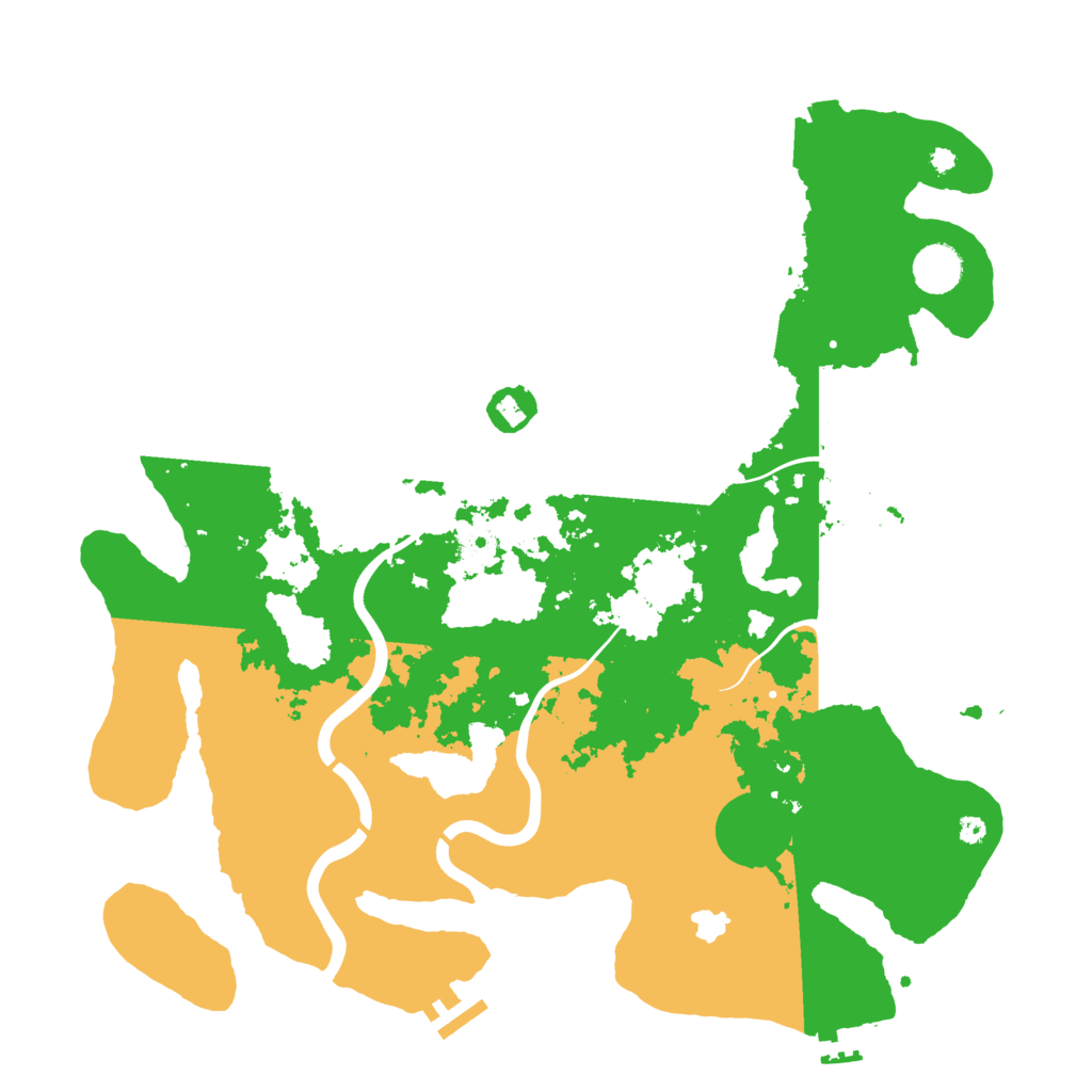 Biome Rust Map: Procedural Map, Size: 4000, Seed: 1188104764