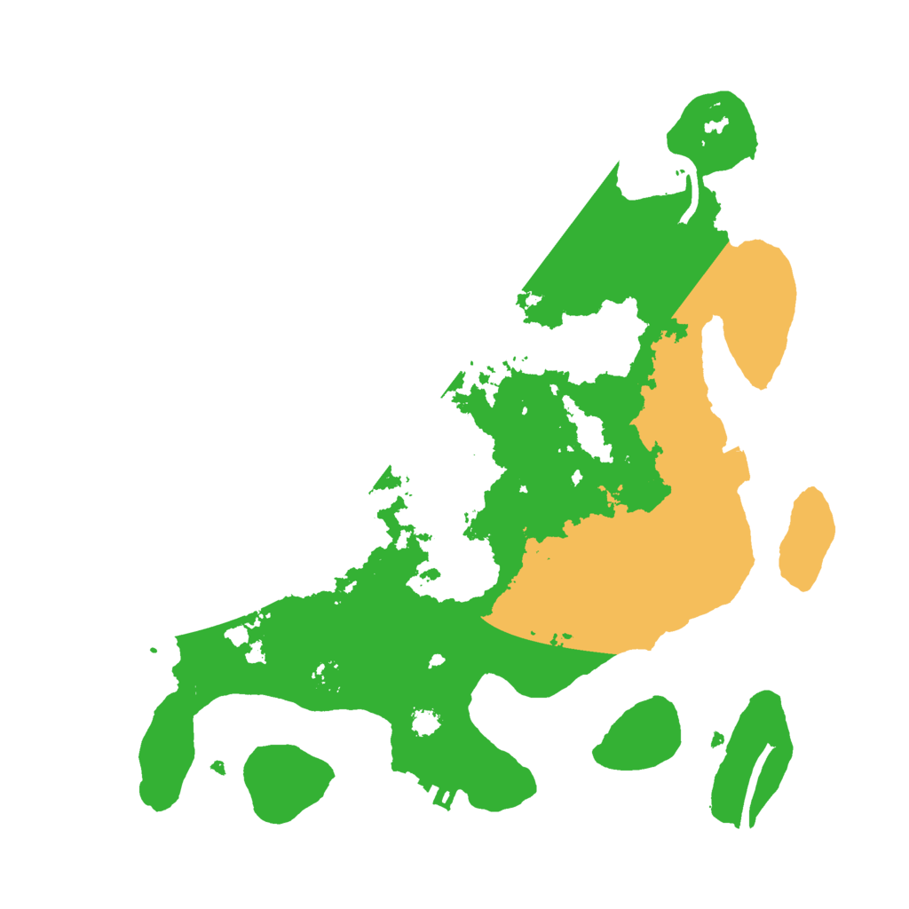Biome Rust Map: Procedural Map, Size: 3000, Seed: 1217158909