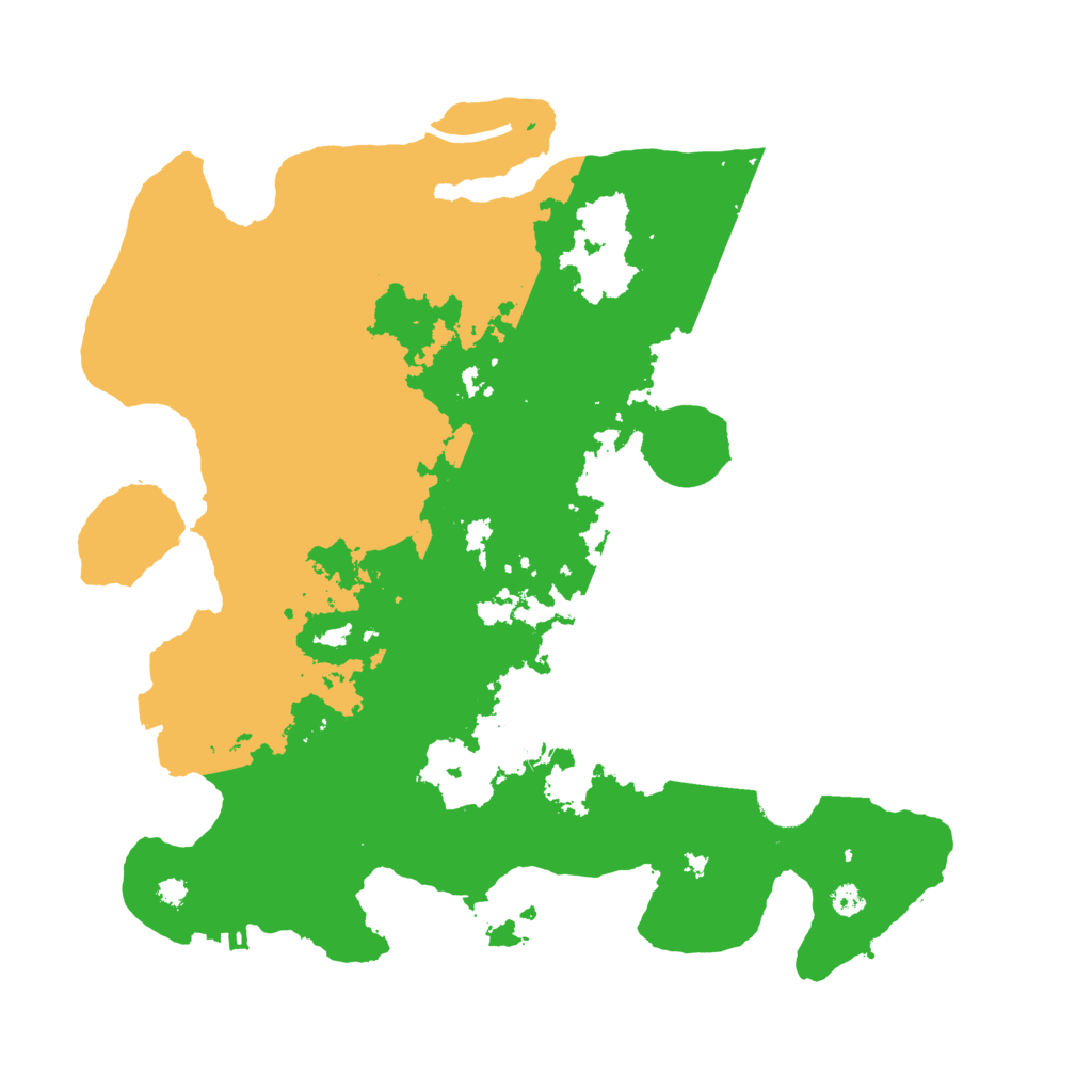 Biome Rust Map: Procedural Map, Size: 3500, Seed: 1858530296