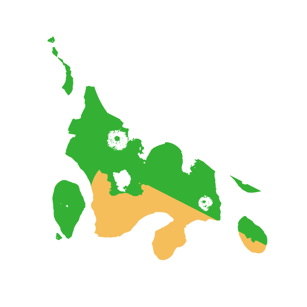 Biome Rust Map: Procedural Map, Size: 2300, Seed: 946712794
