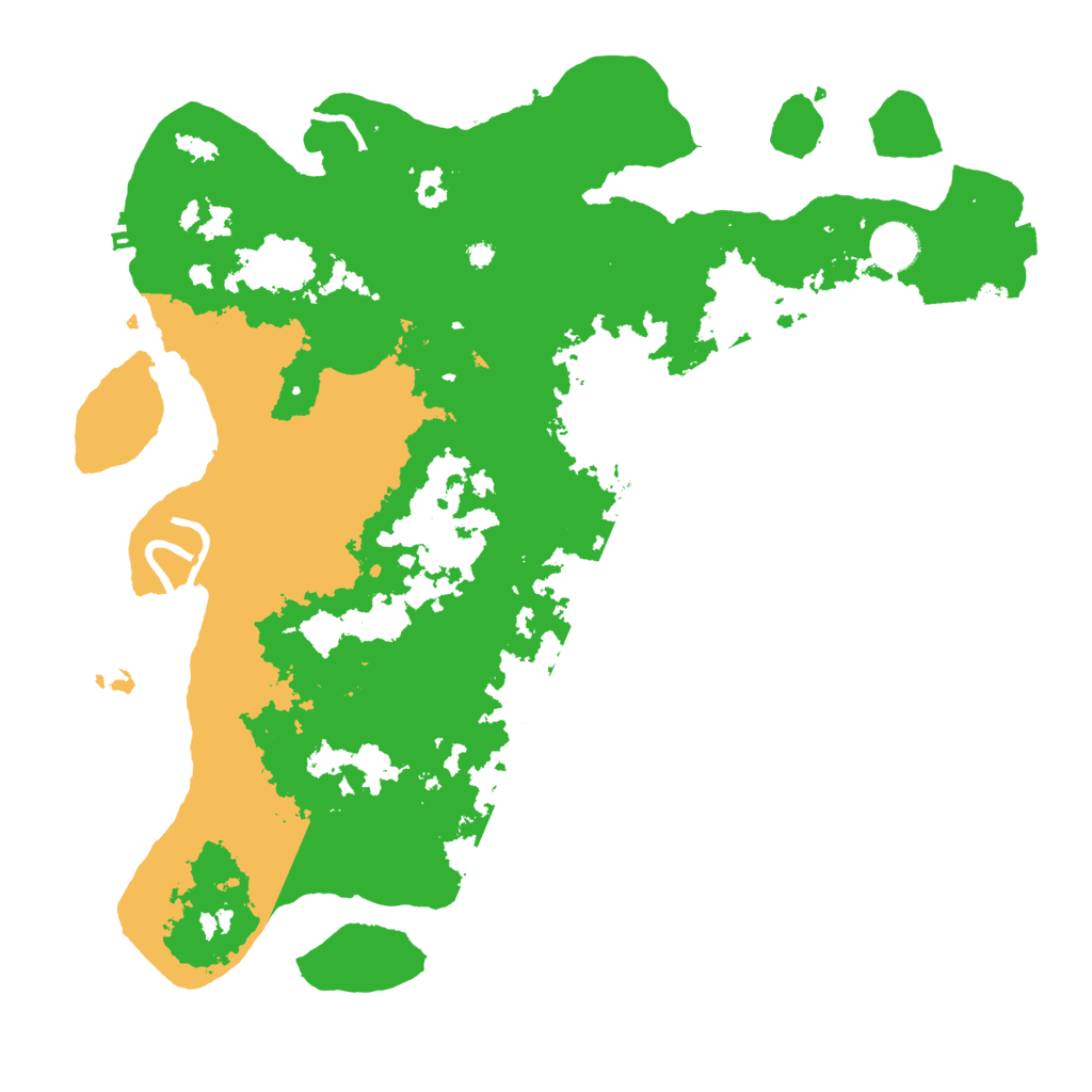 Biome Rust Map: Procedural Map, Size: 3900, Seed: 23