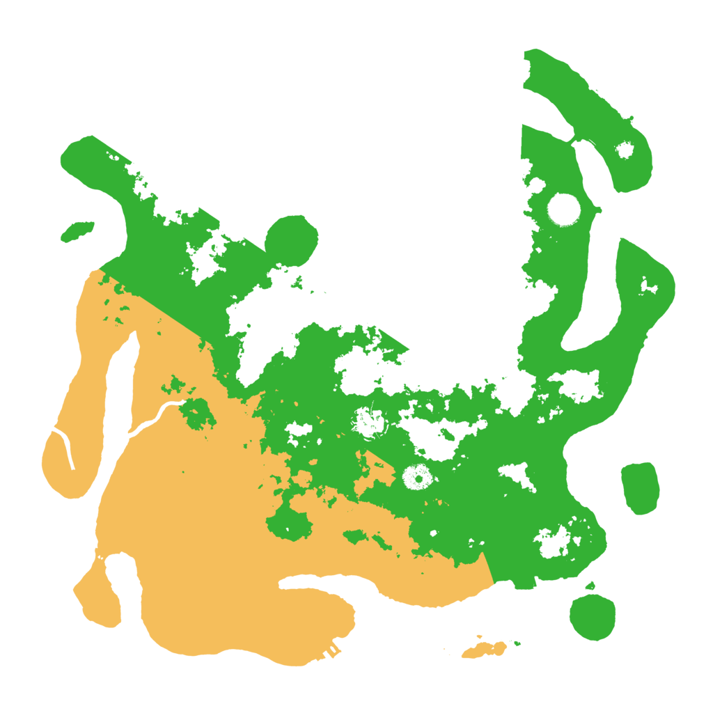 Biome Rust Map: Procedural Map, Size: 3850, Seed: 1613531860