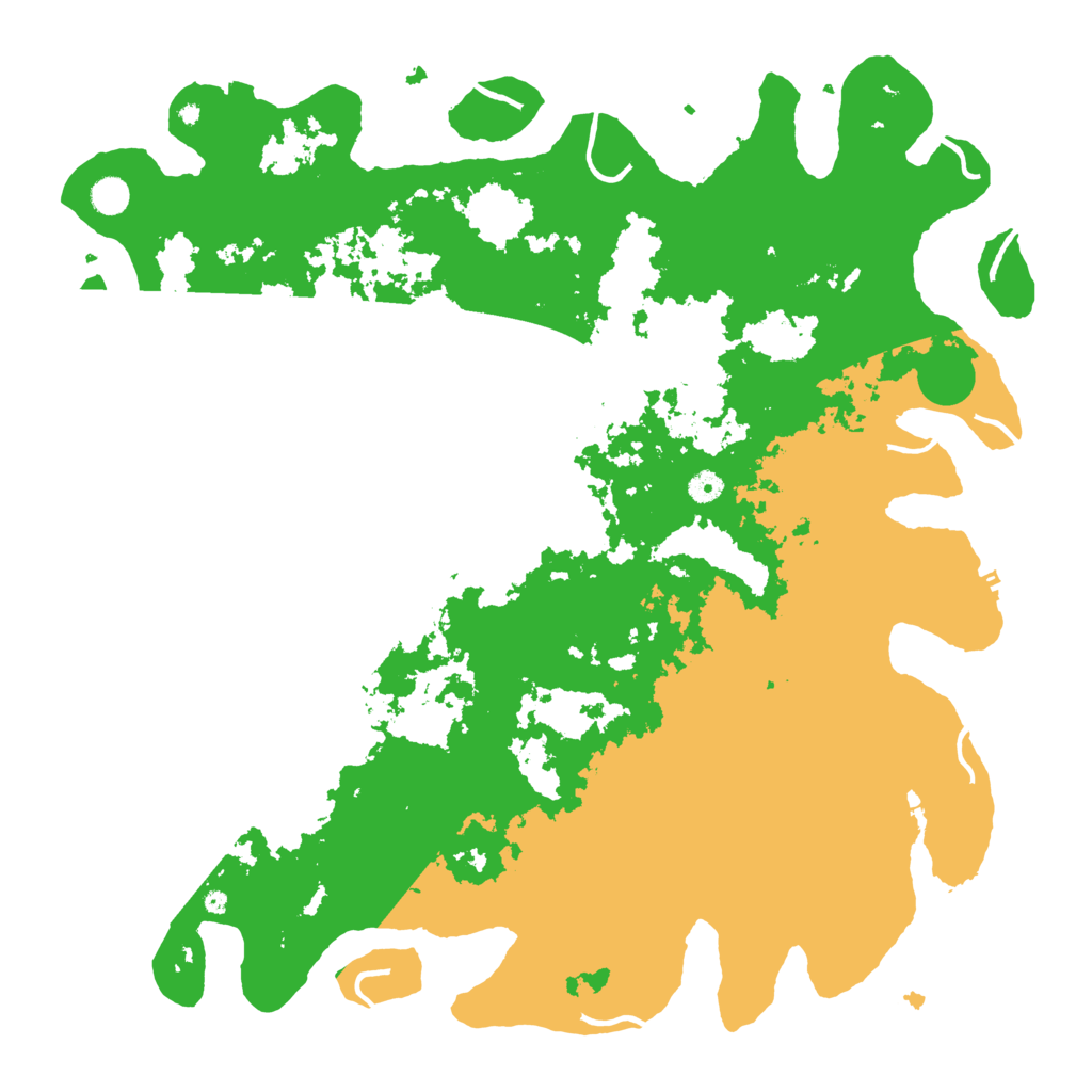 Biome Rust Map: Procedural Map, Size: 5000, Seed: 777391851
