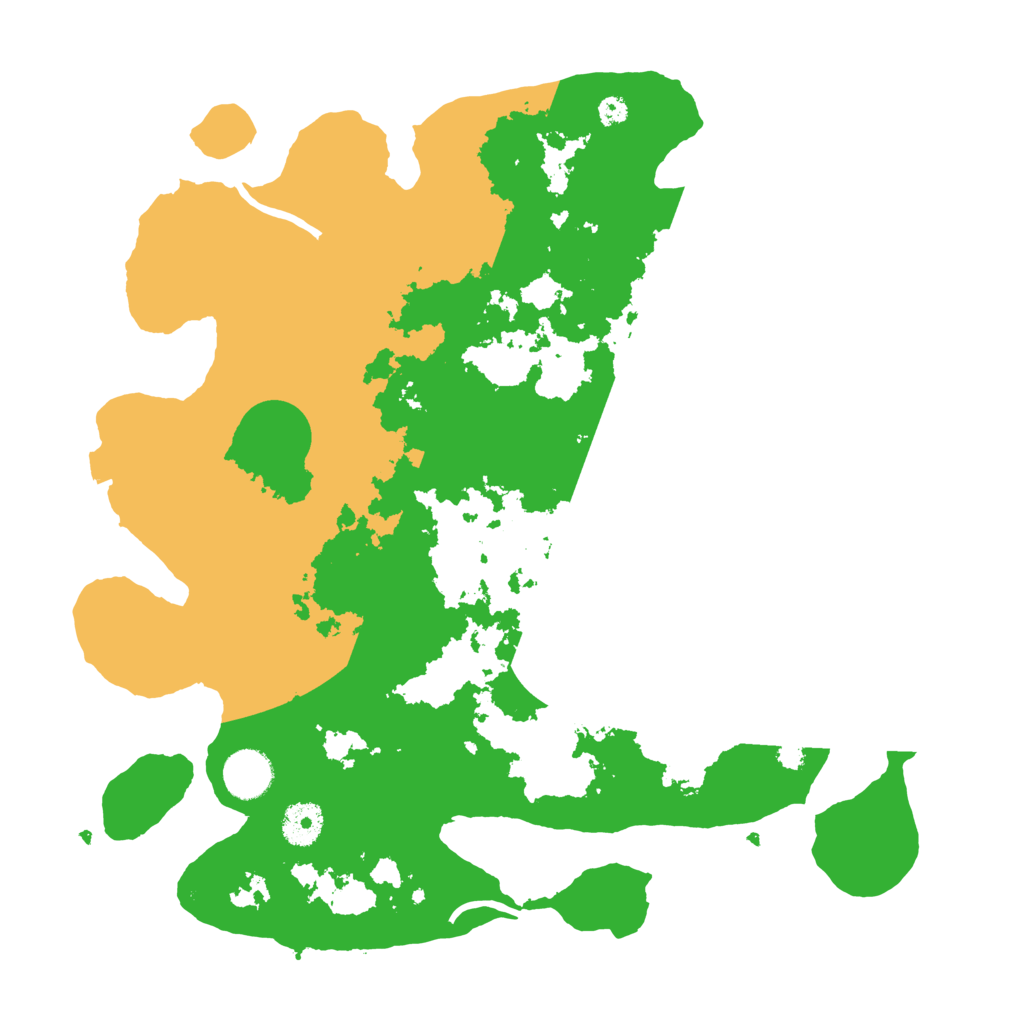 Biome Rust Map: Procedural Map, Size: 3650, Seed: 91847539