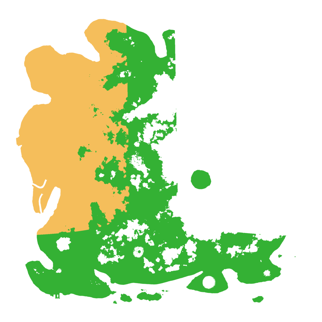 Biome Rust Map: Procedural Map, Size: 4500, Seed: 391920258