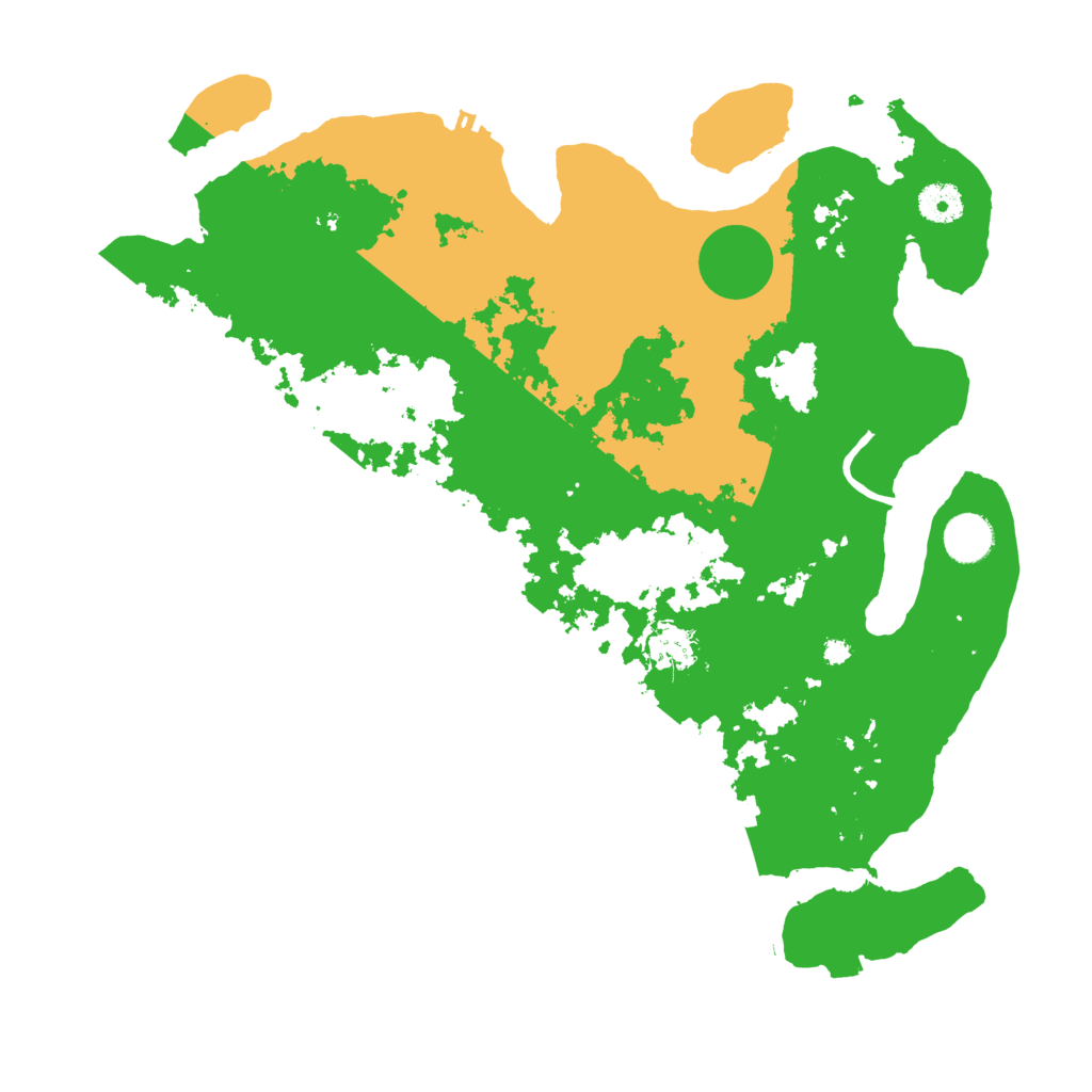 Biome Rust Map: Procedural Map, Size: 3875, Seed: 1037365163