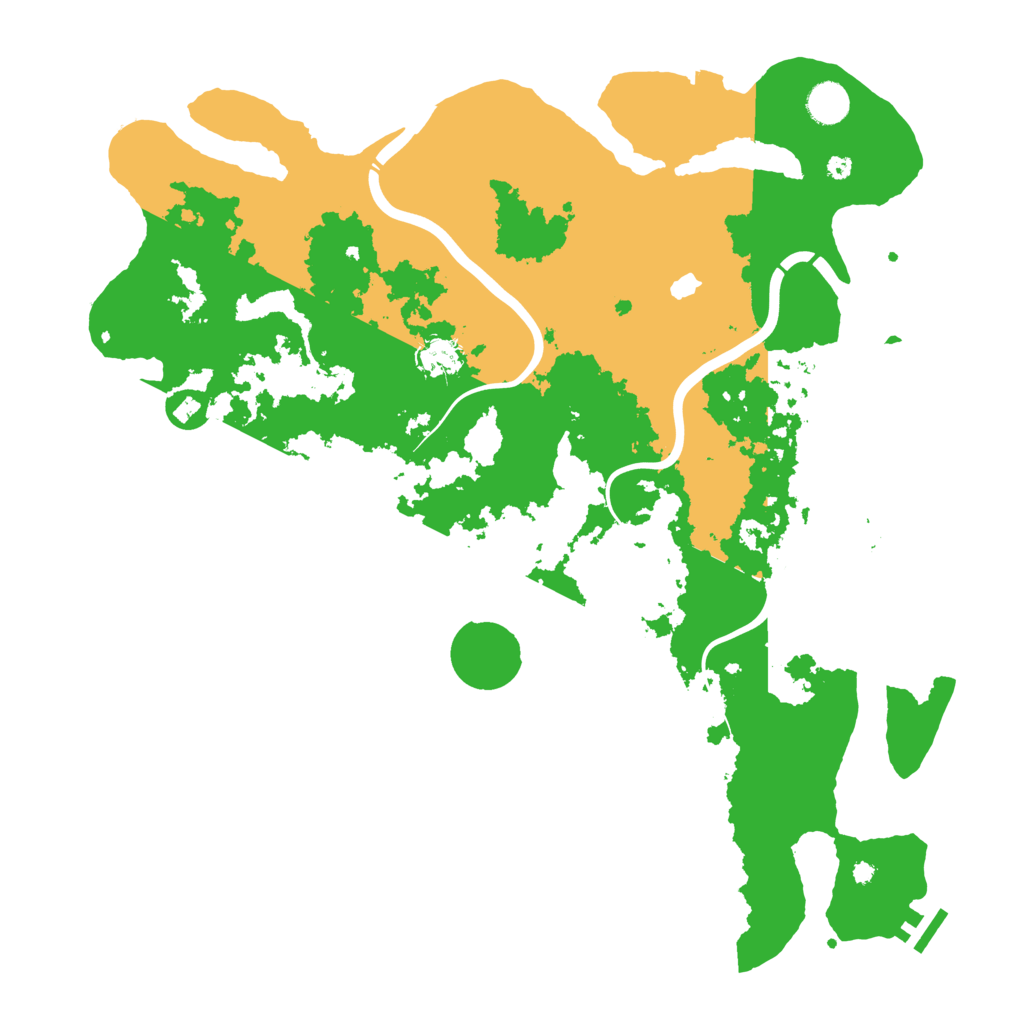 Biome Rust Map: Procedural Map, Size: 4250, Seed: 429831040