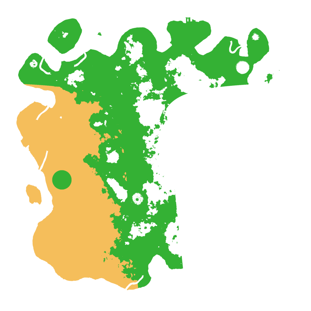 Biome Rust Map: Procedural Map, Size: 4250, Seed: 58484966