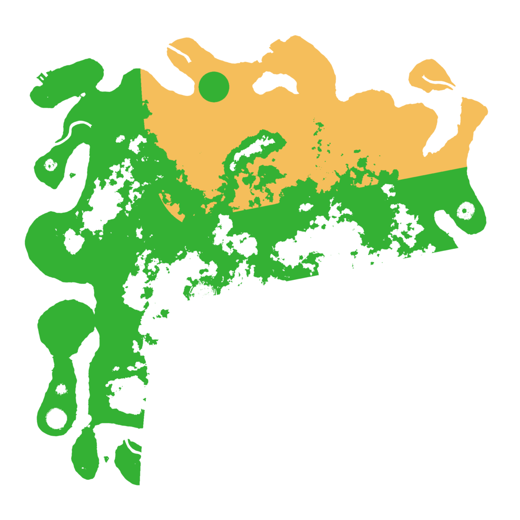Biome Rust Map: Procedural Map, Size: 4500, Seed: 890657653