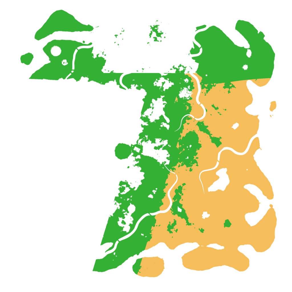 Biome Rust Map: Procedural Map, Size: 5000, Seed: 8987987