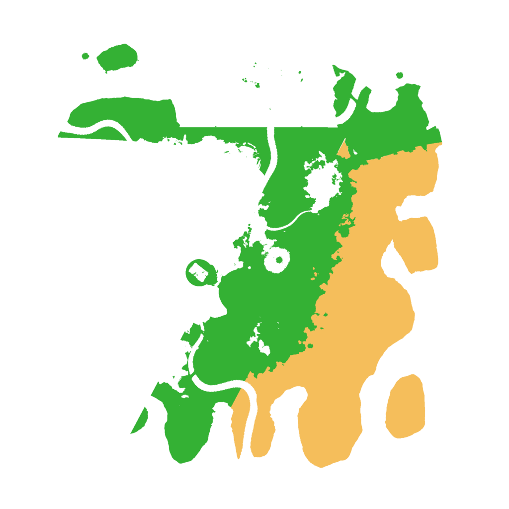 Biome Rust Map: Procedural Map, Size: 3000, Seed: 797224021