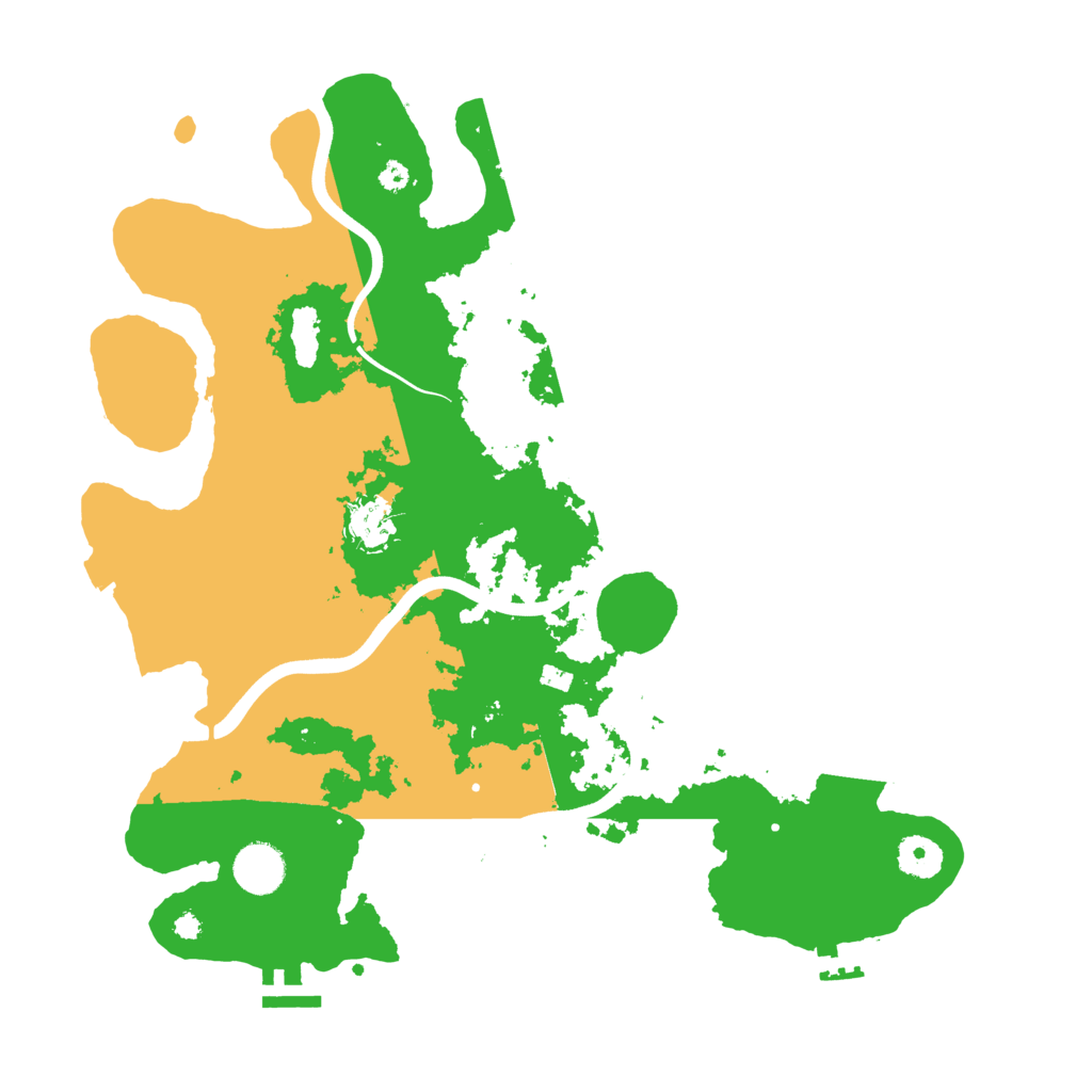 Biome Rust Map: Procedural Map, Size: 3750, Seed: 1750311248