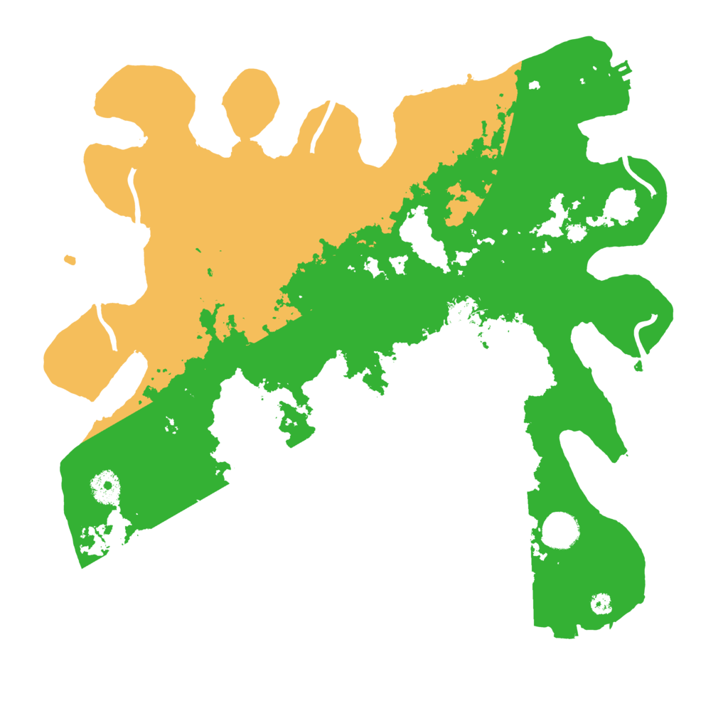 Biome Rust Map: Procedural Map, Size: 3500, Seed: 388576899