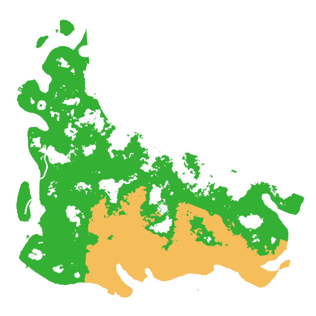 Biome Rust Map: Procedural Map, Size: 5000, Seed: 48657640